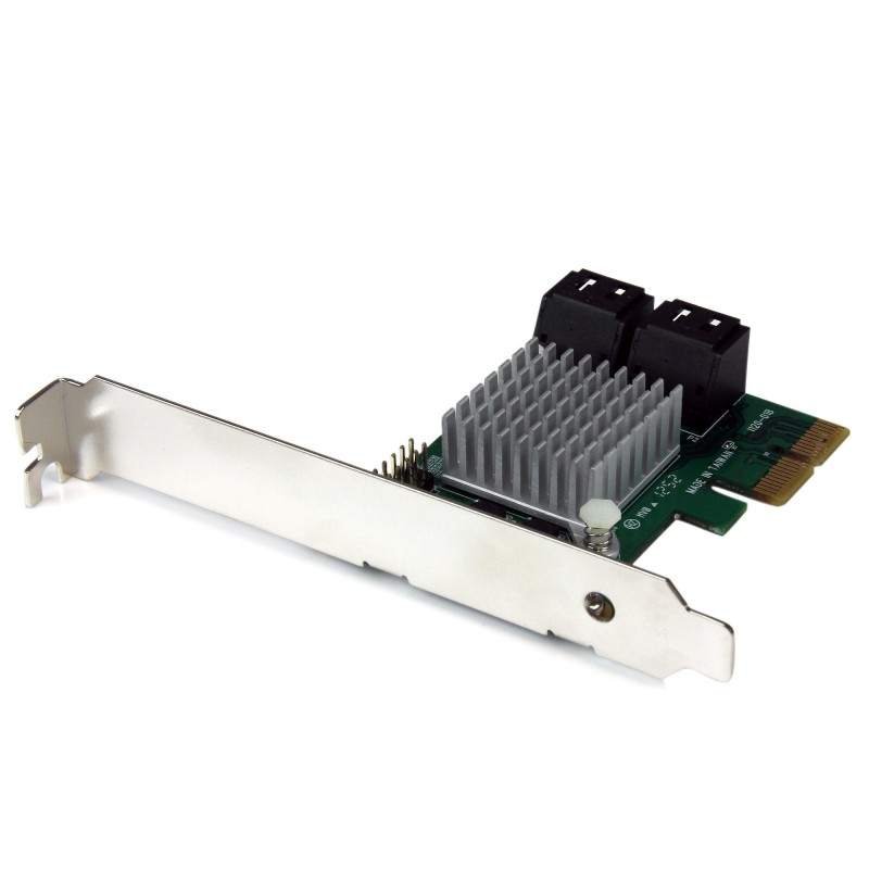 4 Port SATA III RAID Controller PCI Express Schnittstellenkarte - PCIe Serial...